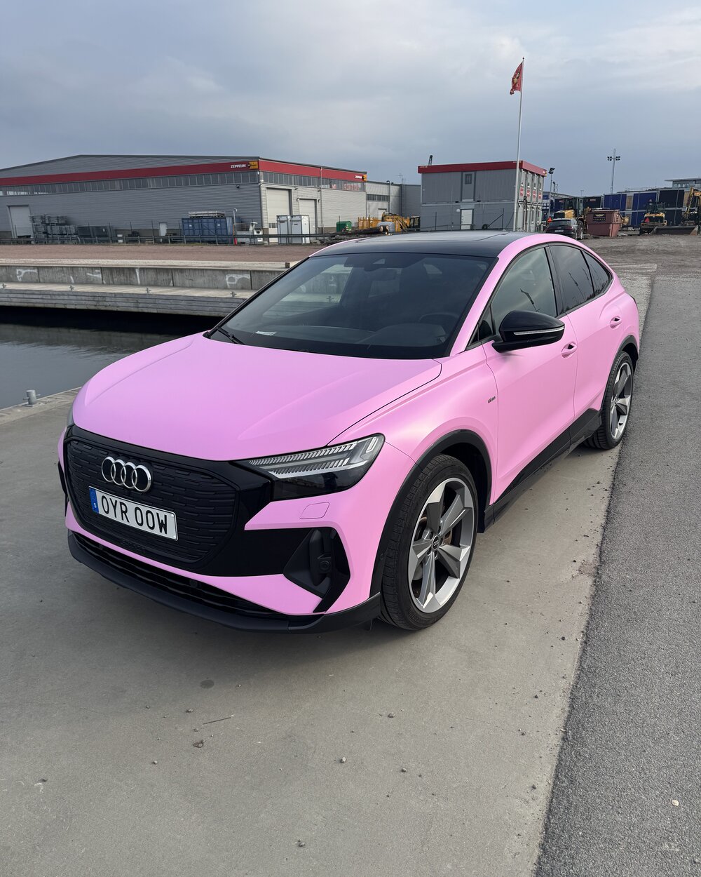 Audi Q4 e-tron folierad