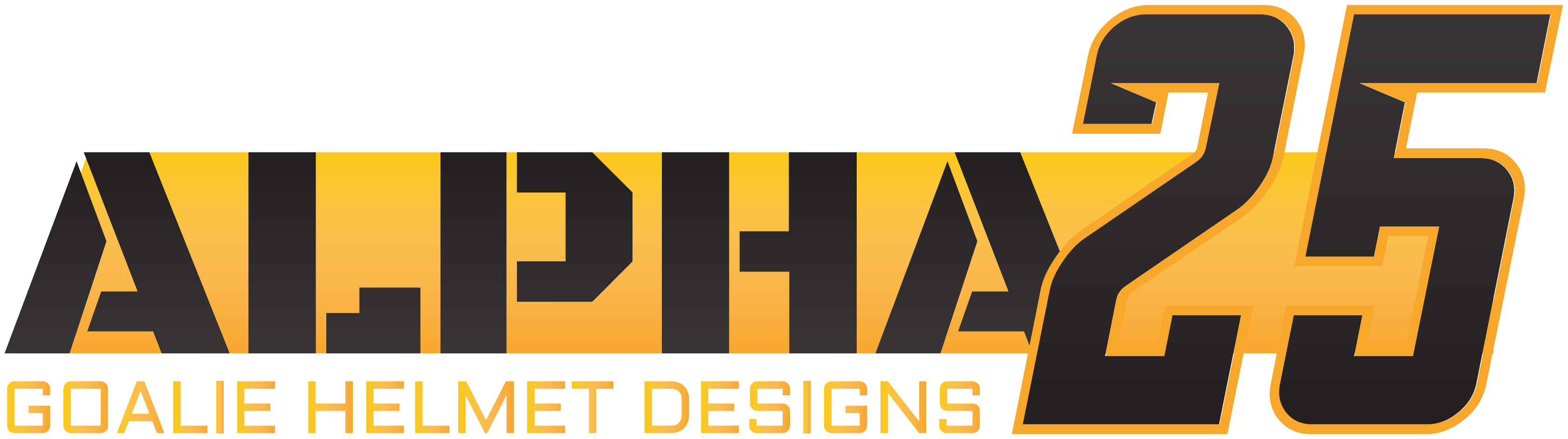 Alpha25 Goalie Helmet Designs